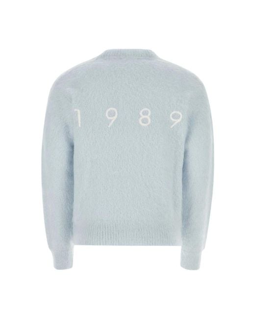 1989 STUDIO Blue Cardigans for men