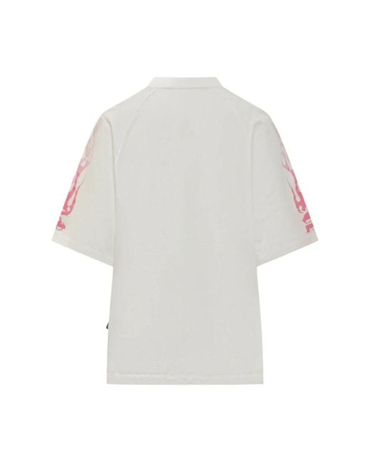 Palm Angels White T-Shirts