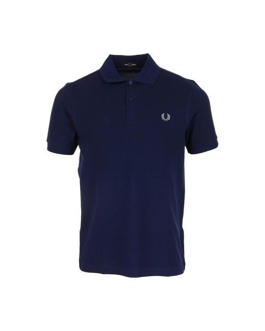 Fred Perry Blue Polo Shirts for men