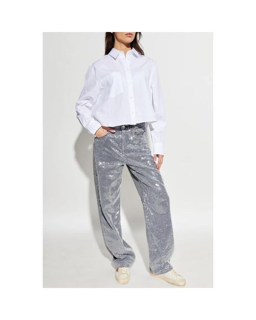 Straight Jeans Rag & Bone de color Gray
