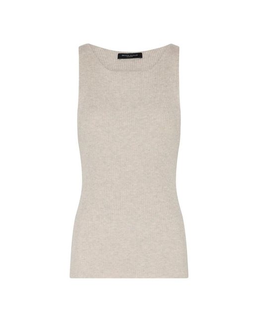 Bruuns Bazaar Anemonebbditi Knit Top in het Brown