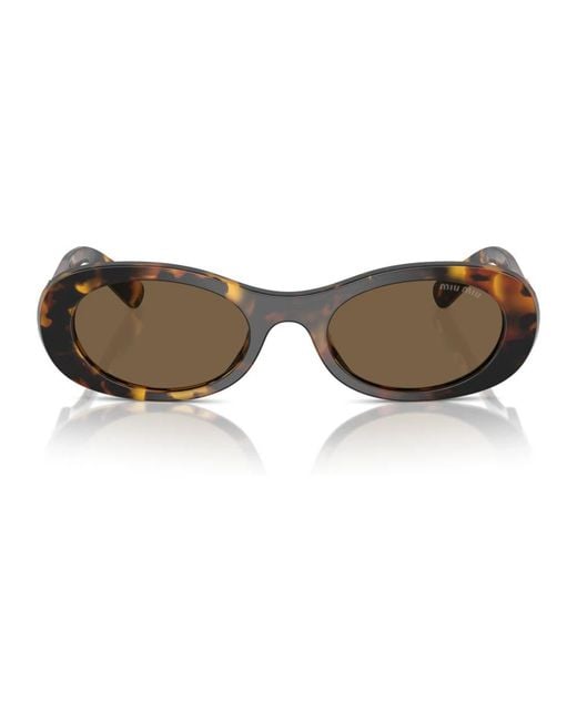 Miu Miu Brown Sunglasses