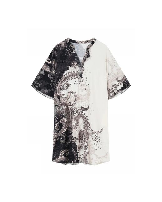 GUSTAV Black Short Dresses