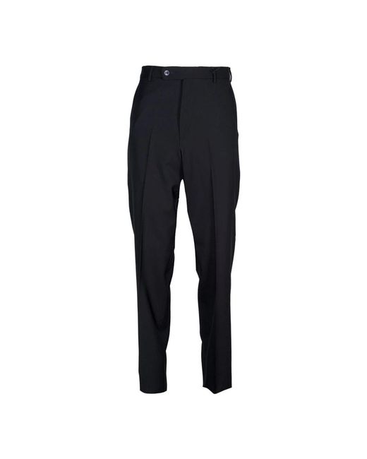 Gabriele Pasini Black Slim-Fit Trousers for men