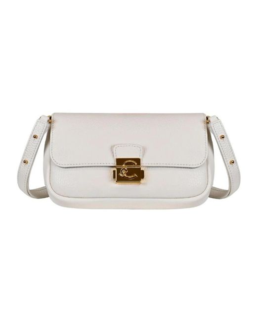 Coccinelle White Shoulder Bags
