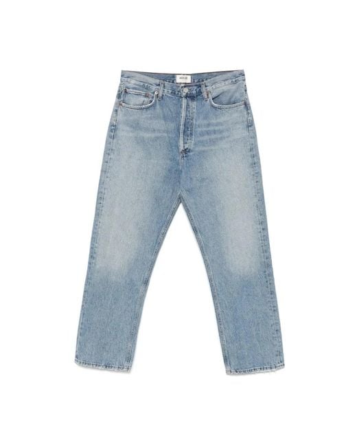 Agolde Jeans ,Blauw ,Vintage Lichtblauwe Jeans in het Blue voor heren