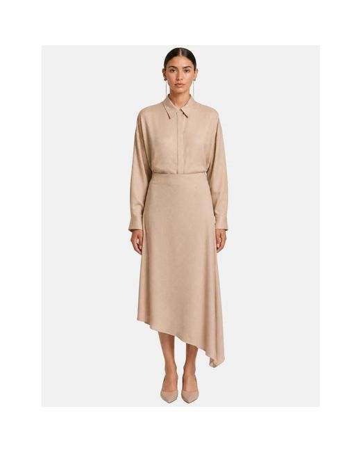 Peserico Natural Midi Skirts
