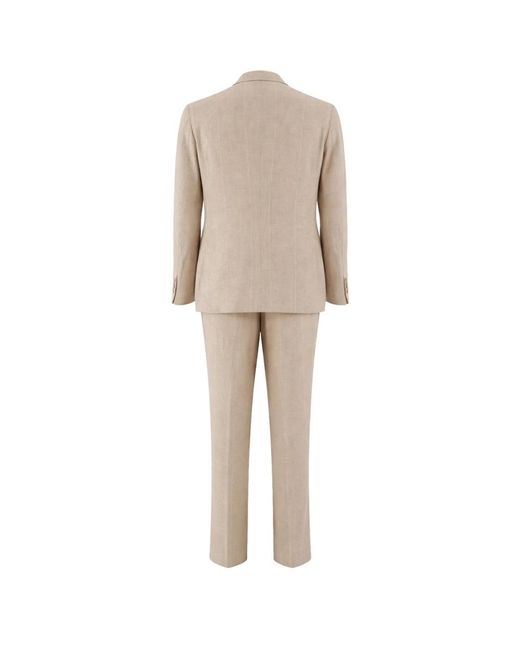 Single Breasted Suits Eleventy de hombre de color Natural