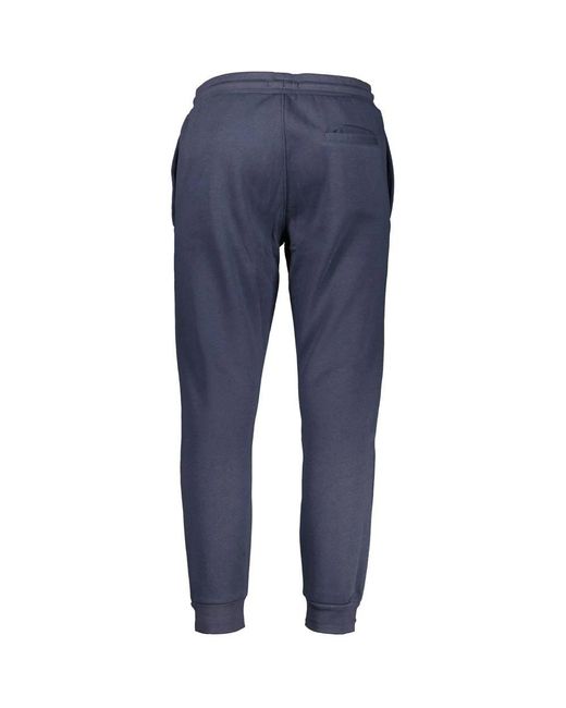 Roberto Cavalli Broeken ,Blauw ,Katoen Embroidered Trainingsbroeken in het Blue