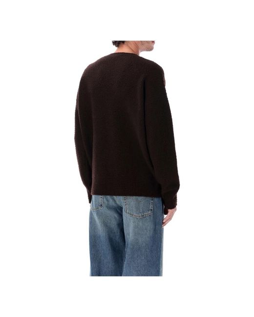 Roberto Collina Black Round-Neck Knitwear for men