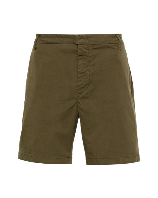 Dondup Green Casual Shorts for men