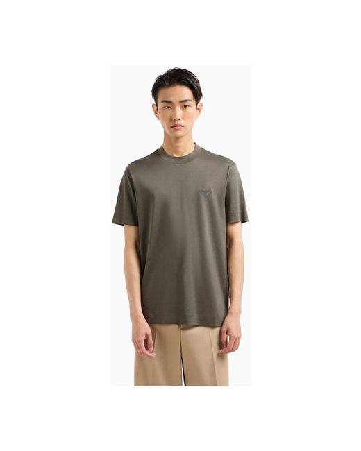 Emporio Armani Gray T-Shirts for men