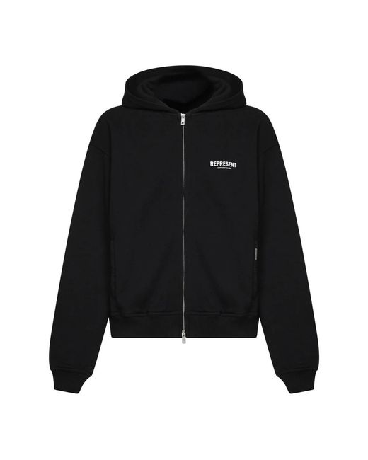 Represent Owners Club Zip Hoodie in Black für Herren