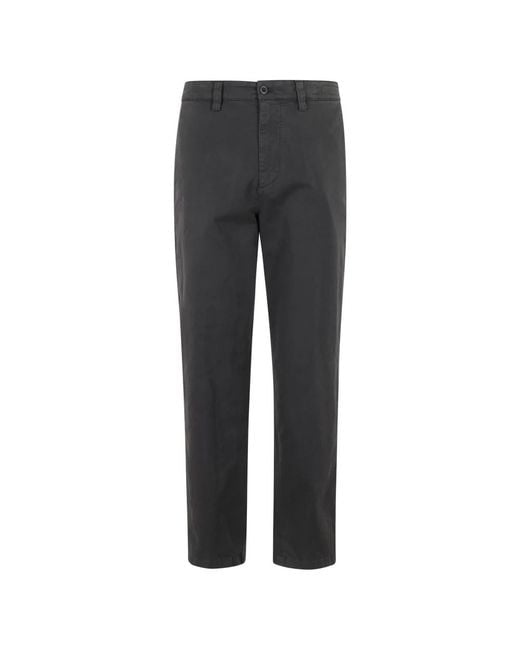 Department 5 Weite Chino Hose Glace Farbe in Gray für Herren