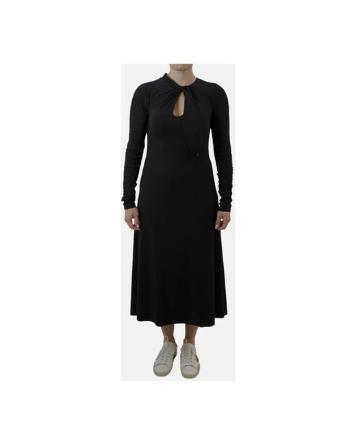 High Black Midi Dresses