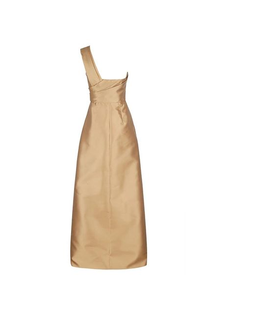 Alberta Ferretti Gowns in het Natural