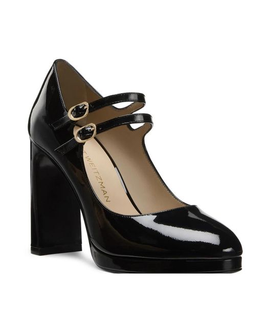 Stuart Weitzman Schoenen ,Zwart ,Pumps in het Black