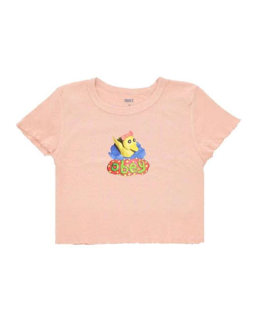 Obey Pink T-Shirts