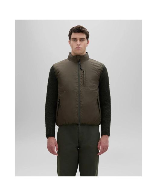 Aspesi Green Waistcoats for men