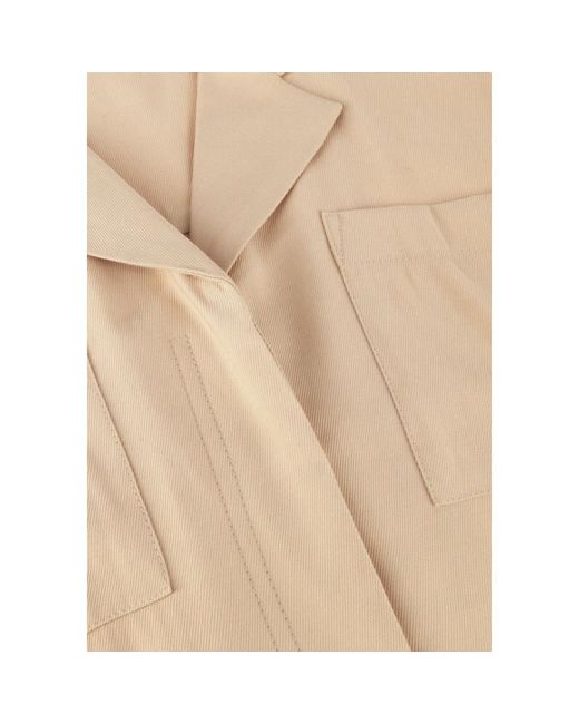 Moss Copenhagen Natural Midi Kleid Selia Ss