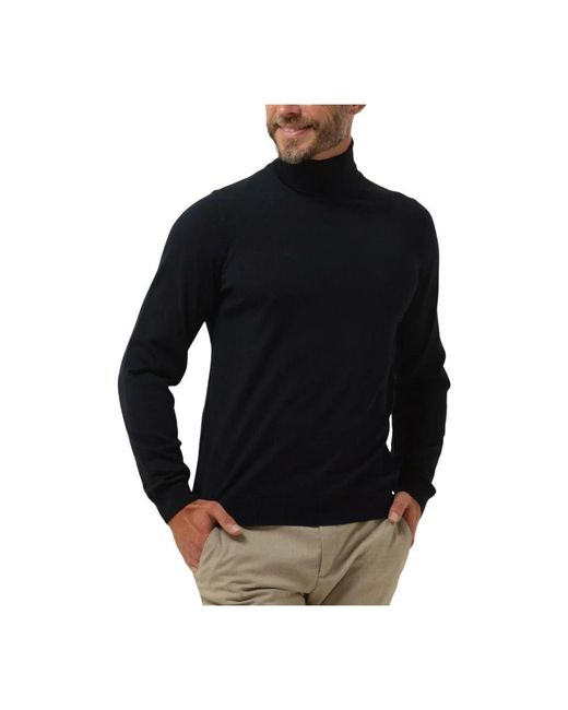 Boss Truien & Vesten ,Blauw Trui & Vest Musso-P in het Black voor heren