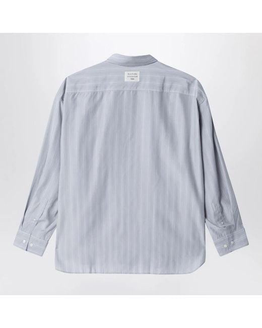 Acne Blue Casual Shirts for men