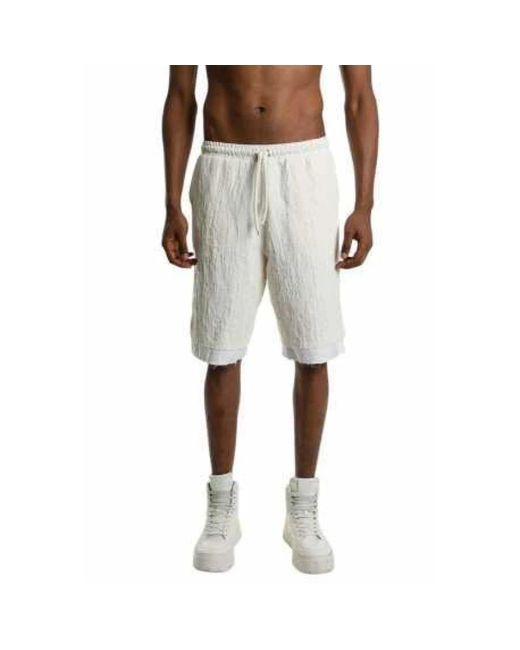 LA HAINE INSIDE US Natural Bermudas for men