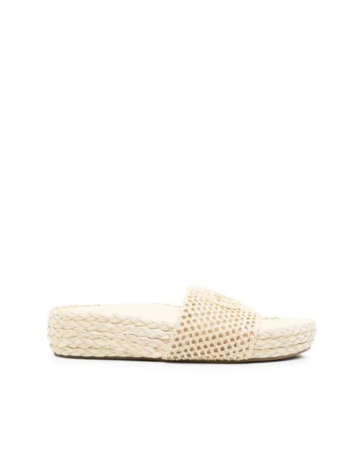 Chloé Natural Sliders