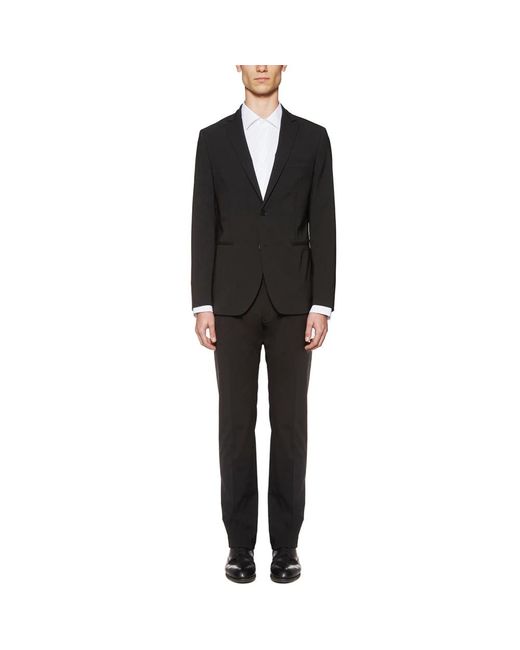 Single Breasted Suits Tonello de hombre de color Black