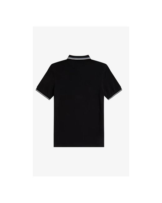 Fred Perry Black Classic Polo for men