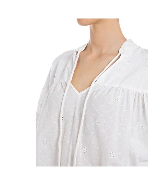 Replay White Blouses