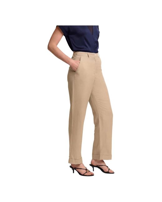 Kocca Broeken ,Leer Nauwsluitende Professionele Lange Broek in het Blue