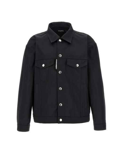 DSquared² Blue Light Jackets for men