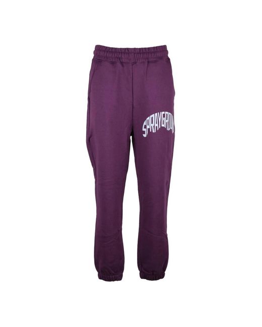 Sweatpants Sprayground de color Purple