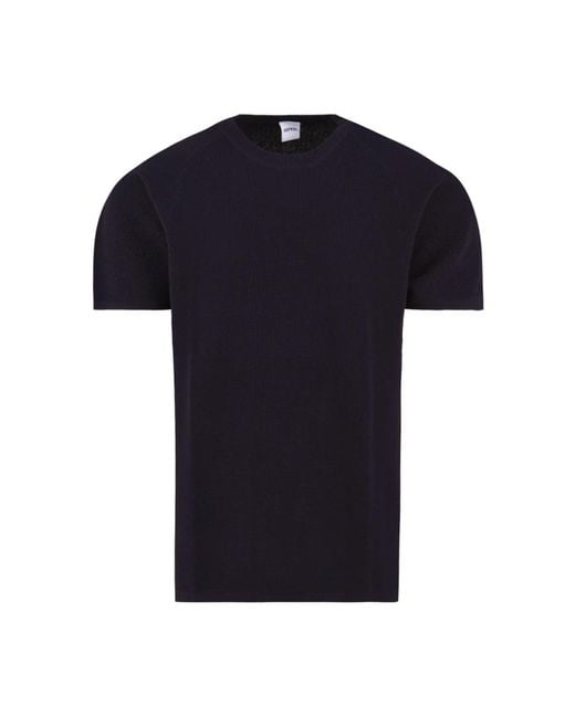 Aspesi Black Round-Neck Knitwear for men
