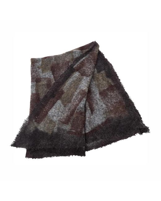 Faliero Sarti Gray Winter Scarves