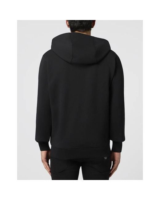 Philipp Plein Black Zip-Throughs for men