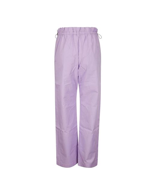 Stine Goya Purple Straight Trousers