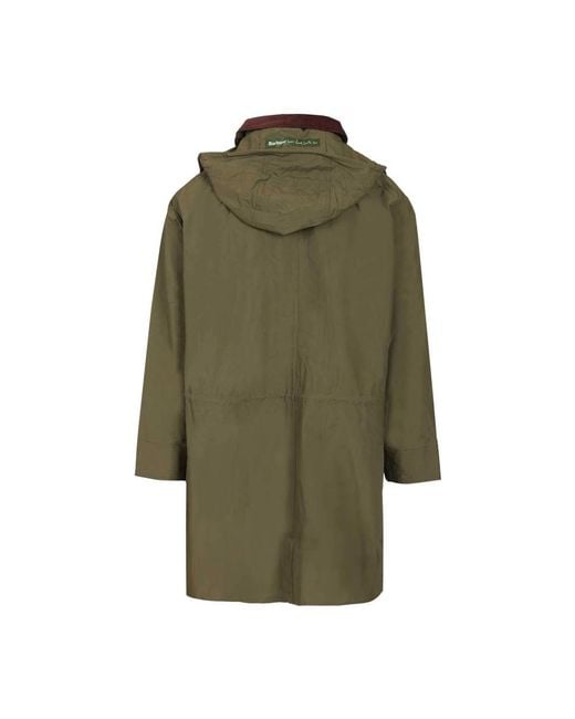 Barbour Green Parkas for men