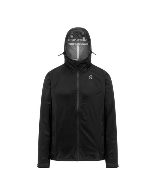 K-Way Black Light Jackets for men