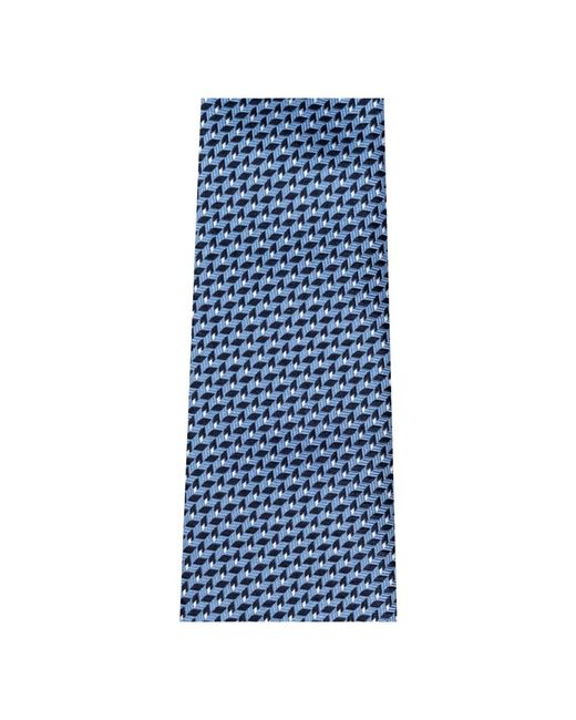 Giorgio Armani Gemusterte krawatte in Blue für Herren