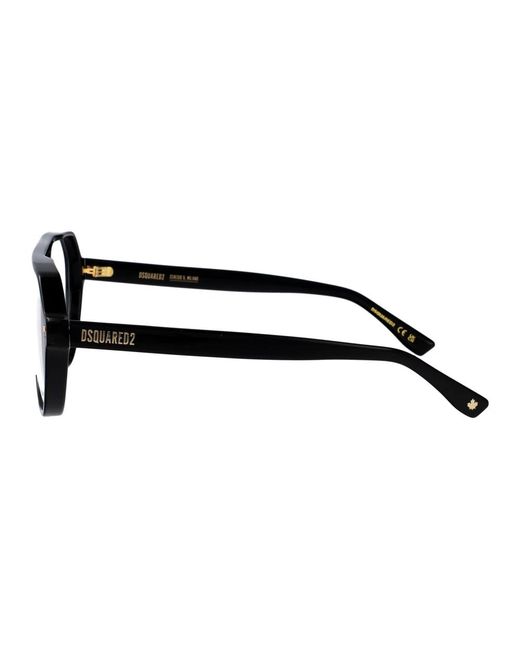 DSquared² Black Glasses for men