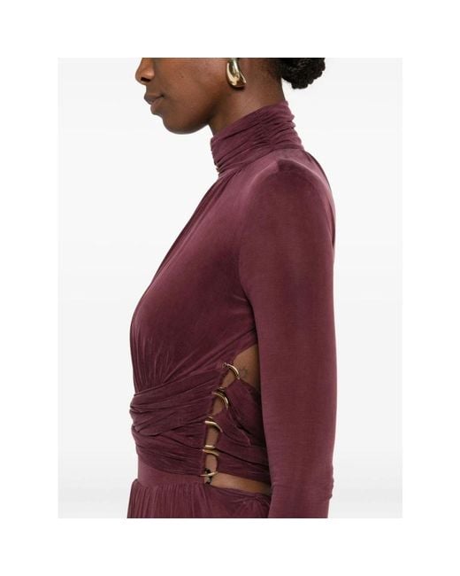 Gowns Elisabetta Franchi de color Purple