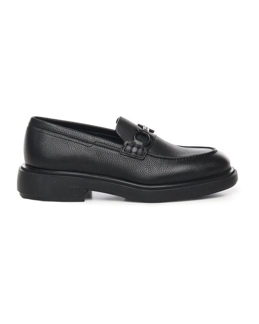 Ferragamo Black Loafers for men