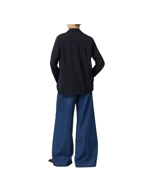 Comma, Oversize Blazer in het Blue