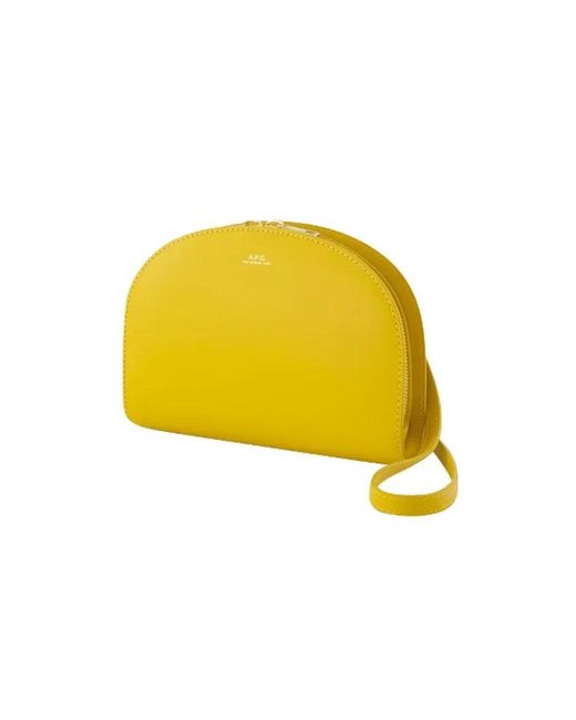 A.P.C. Yellow Shoulder Bags