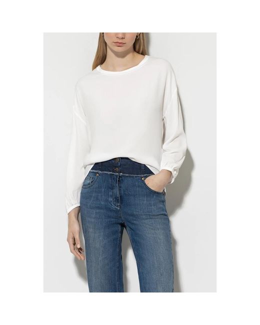 Luisa Cerano White Blouses