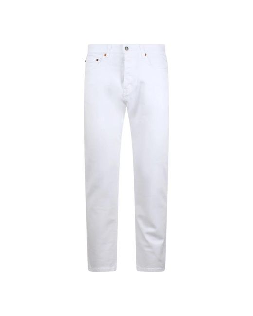 Haikure White Slim-Fit Jeans for men