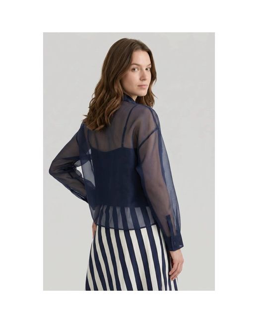 Weekend by Maxmara Blue Shirts