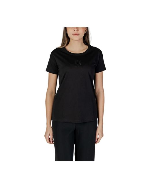 ARMANI EXCHANGE Black T-Shirts